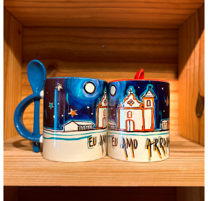 Caneca Arraial Com Colher