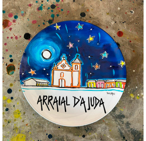 Prato Eu Amo Arraial