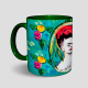 Caneca Frida Verde