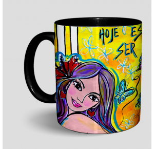 Caneca Hoje escolhi ser feliz 