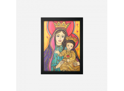 QUADRO: Nossa senhora com menino Jesus 