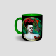 Caneca Frida arte preta