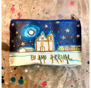  Necessaire Eu Amo Arraial 