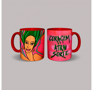 Caneca Coragem atrai Sorte 