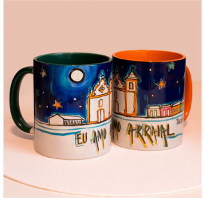 Caneca Eu Amo Arraial